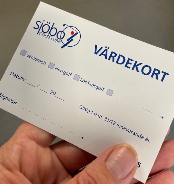 Värdekort